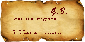 Graffius Brigitta névjegykártya