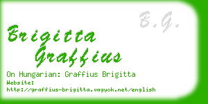 brigitta graffius business card